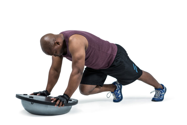 muscle building with bosu ball